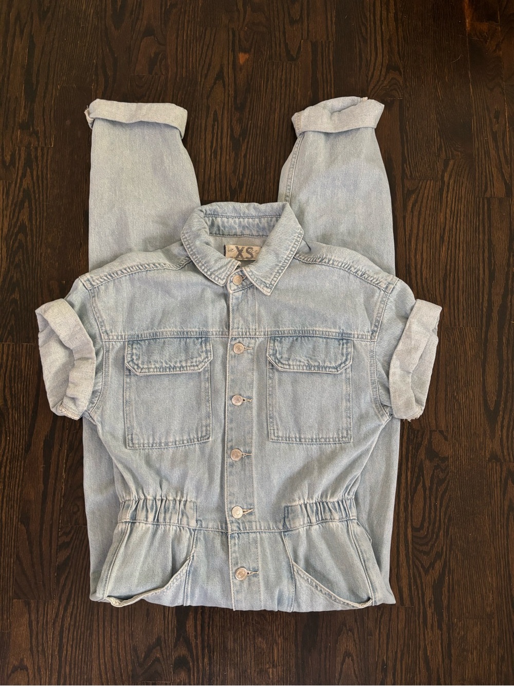 Free People Denim Jumpsuit size XS